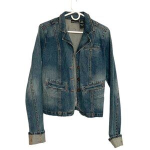 Denim Jacket, Jeans Jacket, Women's, Size L